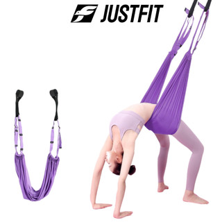 Võng tập yoga JUSTFIT vải lụa đa năng, thư dãn cho người tập luyện