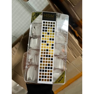 Hộp 500 cái móng úp HSM XỊN siêu mềm dẻo
