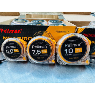 Thước Kéo ( Thước Đo ) Pellman Cao Cấp 5m 7.5m 10m Đủ Size