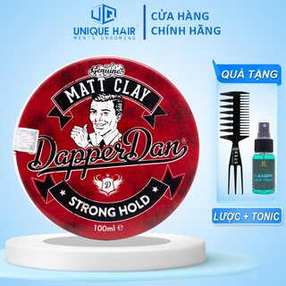 Sáp vuốt tóc dapper dan matt clay 100ml - new 2024 - chính hãng anh quốc + quà tặng