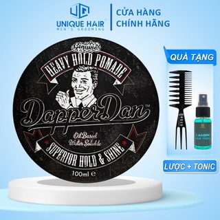 Sáp vuốt tóc dapper dan heavy hold pomade 100ml - new 2024 - chính hãng + quà tặng