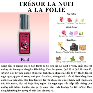 Nước hoa nữ - tresor à la folie edp