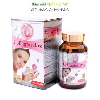 Viên uống đẹp da Collagen, Coenzym Q10 tăng nội tiết tố nữ - 60 viên [Collagen Rox Coenzym Q10]