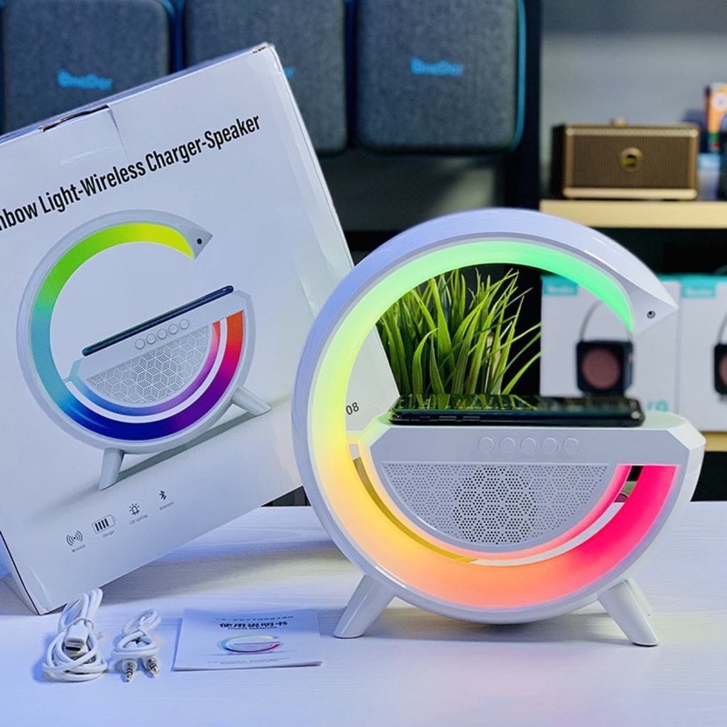 Loa Bluetooth to BT2301 BT3401 loa Chữ G 4 Chức Năng Sạc Không Dây Tích Hợp Đèn Ngủ Đa Chế Độ Ánh Sáng Led RGB Âm Bass | BigBuy360 - bigbuy360.vn