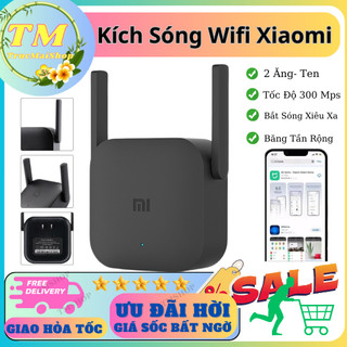 Kích Sóng Wifi Xiaomi-2 Ăng Ten-Tốc Độ 300Mps-Bắt Sóng Siêu Xa-Phát Xuyên Tường-Băng Tần Rộng