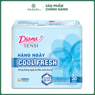 Băng Vệ Sinh Diana Hàng Ngày Sensi Cool Fresh Hasaki Sản Phẩm Chính Hãng