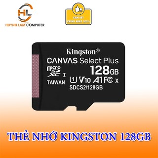 Thẻ nhớ kingston 128gb micro sdhc canvas 100mb/s - fpt phân phối