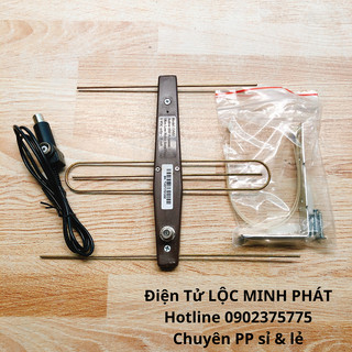 Anten khuếch đại chính hãng AVG kèm dây cấp nguồn 5V chính hãng AVG dùng cho đầu thu kỹ thuật số và tivi tích hợp DVB T2