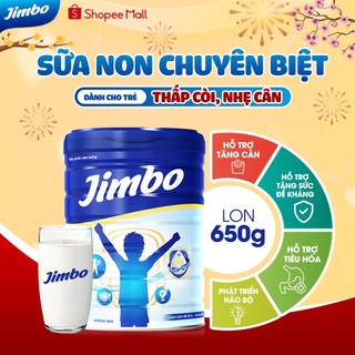 Sữa Tăng Cân Cho Bé JIMBO, Sữa Non Cải Thiện Tiêu Hóa, Tăng Cường Đề Kháng, Phát Triển Não Bộ Cho Bé Từ 3 Đến 18 Tuổi