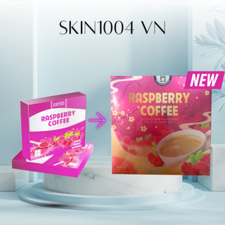 Cà phê giảm cân mâm xôi raspberry coffee chính hãng hộp 15 gói
