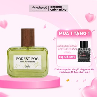 Nước hoa nam Foellie HOMME TATTOO PERFUME FOREST FOG Hàn Quốc, hương rừng sớm mai 45ml