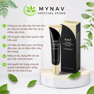 Kem Dưỡng Mắt AHC Cải Thiện Nếp Nhăn – Ageless Real Eye Cream