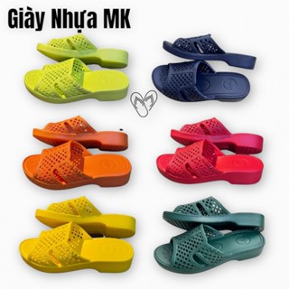  Dép tổ ong siêu nhẹ dép đi trong nhà nam nữ đế dày 3cm hàng cao cấp 10 màu êm chân chống trượt  - DL238 