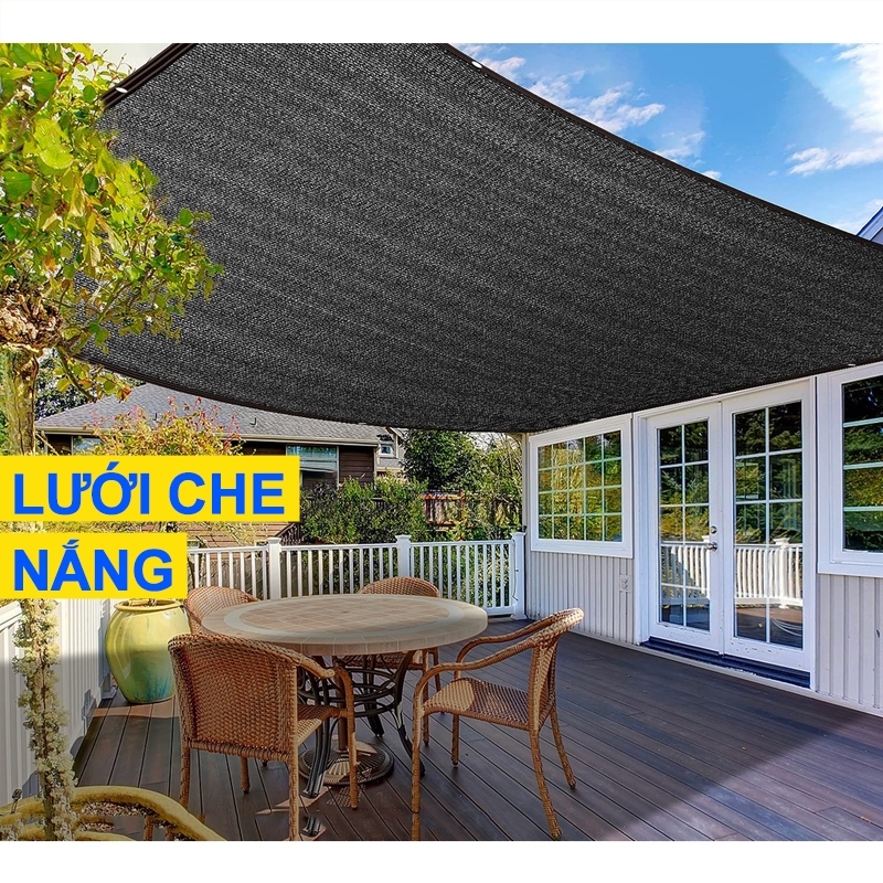 Lưới Che Nắng Bạt Che Nắng Ngoài Trời Làm Râm Mát SIZE LỚN