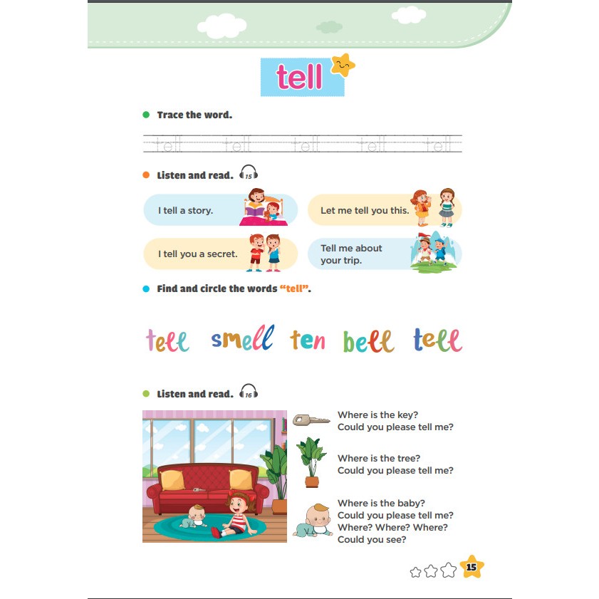 Sách - 300 First sight words for kid - 2