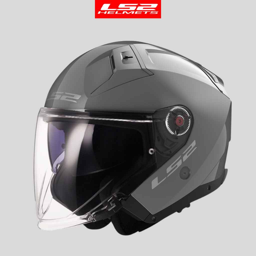 Mũ bảo hiểm 3/4 LS2 Infinity OF603 22.06 sợi thủy tinh