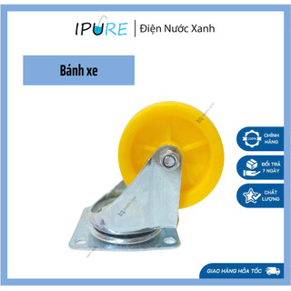Bánh xe vàng nghệ 3cm, 4cm, 5cm, 6cm, 7cm, 8cm, 10cm - 2 vòng không khóa