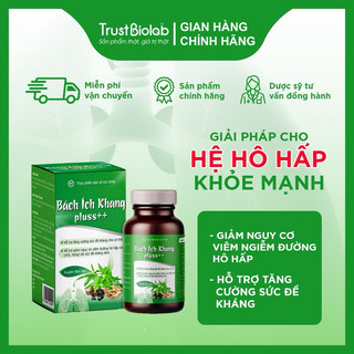   Bách ích khang plus ++ giảm nguy cơ viêm đường hô hấp - tăng sức đề kháng.