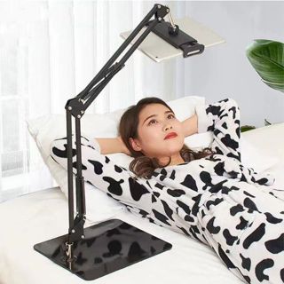 Giá đỡ ipad, treo điện thoại chỉnh xoay 360 độ kẹp đầu giường, để bàn đa năng quay video, chân live stream chống rung