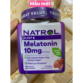  kẹo ngủ ngon Melatonin 10mg 90 viên của Mỹ 