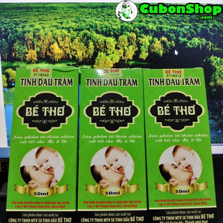 (Chính hãng) Tinh dầu tràm Bé Thơ 50ml