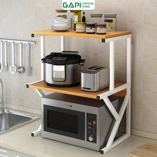 Kệ lò vi sóng gapi kệ nhà bếp đa năng chịu tải lớn - gm02