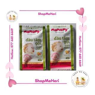 Combo 10 gói Dầu tắm gội Mamamy 5ml