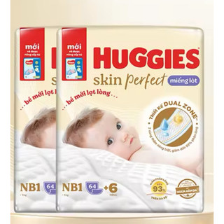 Tã dán Huggies S56/M76/L68/XL62/XXL56