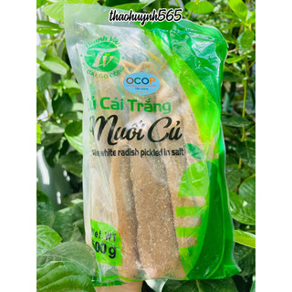 Củ cải muối nguyên củ gò công - 500gr