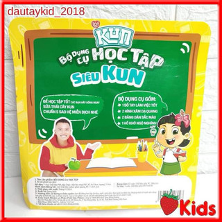bộ dụng cụ học tập kun mới ( ngầu nhiên màu)