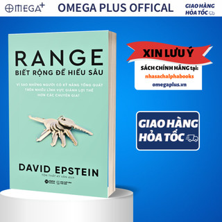Sách - Range - BIẾT RỘNG ĐỂ HIỂU SÂU (By David Epstein) (Tái Bản Mới Nhất)