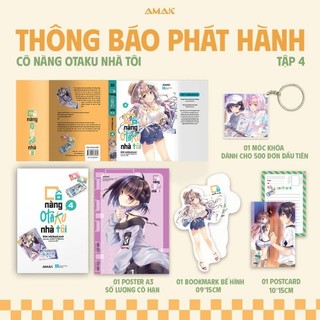 Bookmark cô nàng nhà otaku nhà tôi tập 4 bản đb
