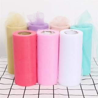Cuộn voan mềm15cm *22m  trang trí tiệc, làm váy tutu PK127