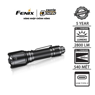 Đèn pin fenix tk22 tac công suất lên đến 2800 lumens, chiếu xa đến 540 mét