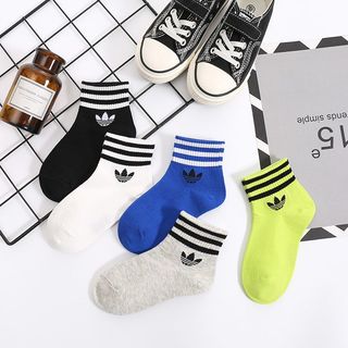 Tất vớ cho bé từ 1 tuổi đến 15 tuổi Chất liệu Cotton phong cách thể thao Phụ kiện xinh xắn cho cả bé trai lẫn bé gái