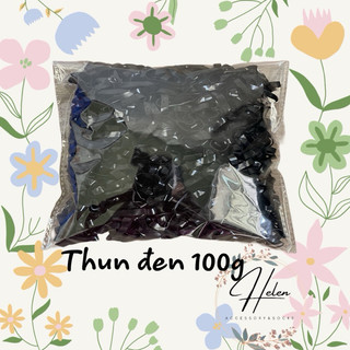 Thun Cột Tóc Nhiều Loại - Chất Liệu Bền, Đa Dạng Màu Sắc, Size 100g & 500g