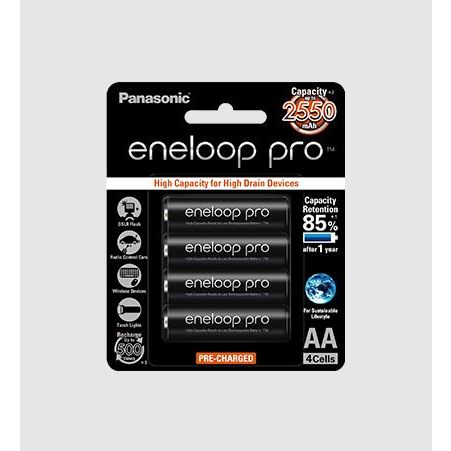 PIN ENELOOP PRO AA 2550 MAH