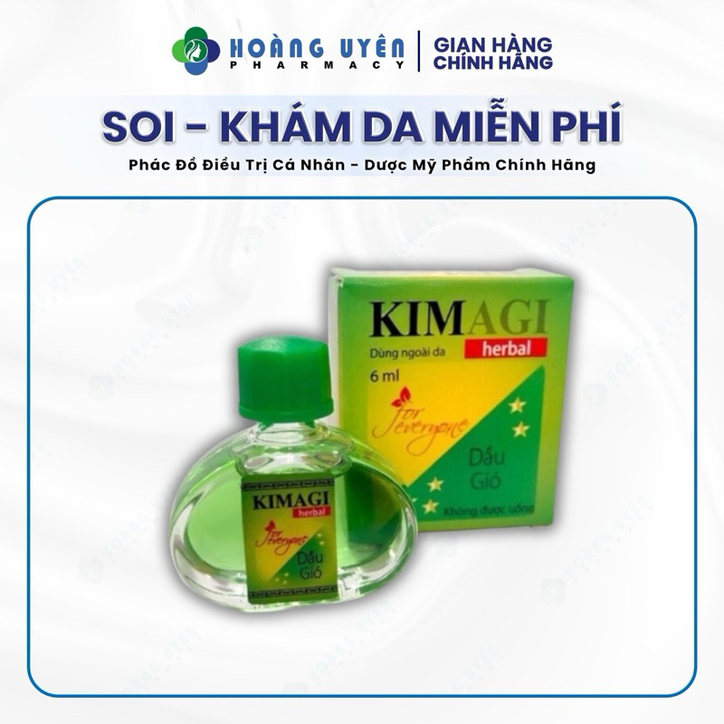 Dầu gió Kim KimAgi 6ml
