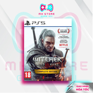 Đĩa game the witcher 3: wild hunt complete edition ps5
