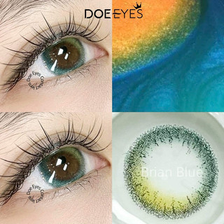 Sonia Green , lens xanh ngọc kính áp tròng giãn mini 0 độ (0 độ cận)