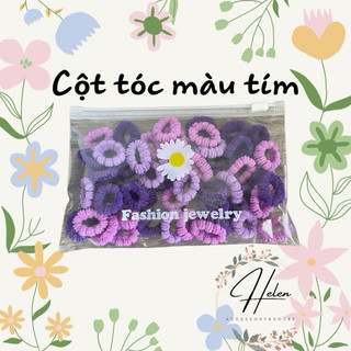 CỘT TÓC MÀU PASTEL