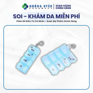 Hộp đựng thuốc 4 ngăn Hofaco (hộp chia thuốc ngày)