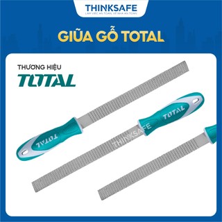Giũa gỗ Total, với đa dạng hình dũa dẹp, bán nguyệt, tròn, kích thước 200mm, phân phối chính hãng - Thinksafe