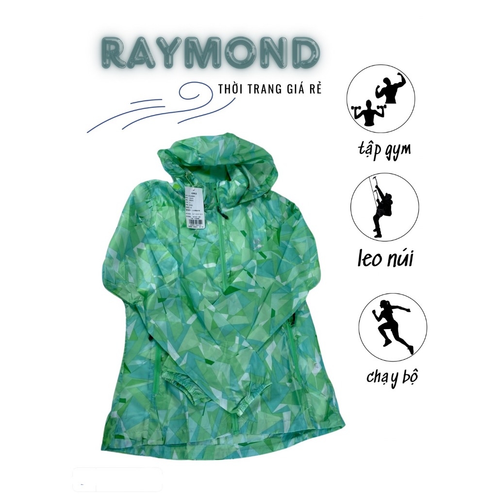Áo Khoác Mỏng Tập Gym, Chạy Bộ, Leo Núi Nam Nữ, Chống Tia UV, Chóng Gió, Chống Thấm Nước Nhẹ, Siêu Nhẹ, Túi Trong, HChâu | BigBuy360 - bigbuy360.vn