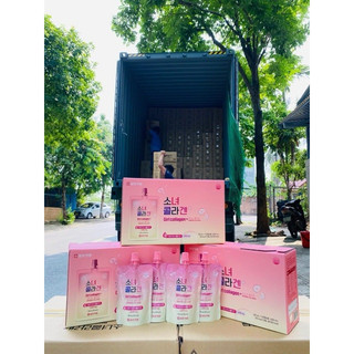 (combo 3 hộp)𝐆𝐈𝐑𝐋 𝐂𝐎𝐋𝐋𝐀𝐆𝐄𝐍 𝐇𝐚̀𝐧 𝐐𝐮𝐨̂́𝐜 - 𝐍𝐔̛𝐎̛́𝐂 𝐔𝐎̂́𝐍𝐆 𝐋𝐀̀𝐌 Đ𝐄̣𝐏 𝐃𝐀 (dạng túi 10 túi/1 hộp)