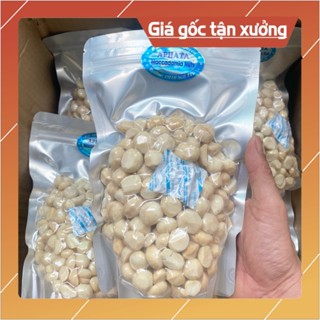 500gr Nhân Hạt Macca Lâm Đồng Sấy Chín Ăn Ngay, Nhân Mắc Ca Vỡ Đôi thơm ngon giòn