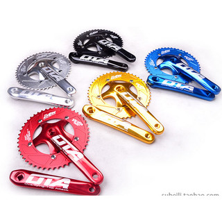 Đùi đĩa nhôm 1 tầng dành cho xe đạp fixed gear 48t thương hiệu ota chính hãng xịn