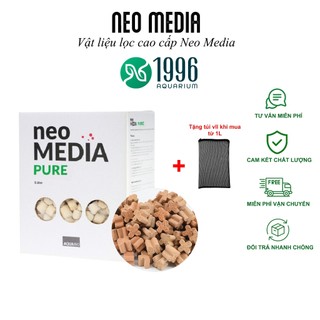 Vật liệu lọc cao cấp Neo Media Premium (Bản mới 2024) - Xử lí làm trong nước, lưu trữ vi sinh, ổn định pH cho bể cá