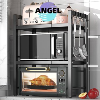 Kệ Lò Vi Sóng Khung thép Kệ lưu trữ Giá để đồ 2/3 tầng Kệ Để Đồ Nhà Bếp cao có thể điều chỉnh