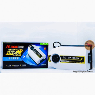 Sủi oxy 2 vòi siêu êm atman rambo ep-9000